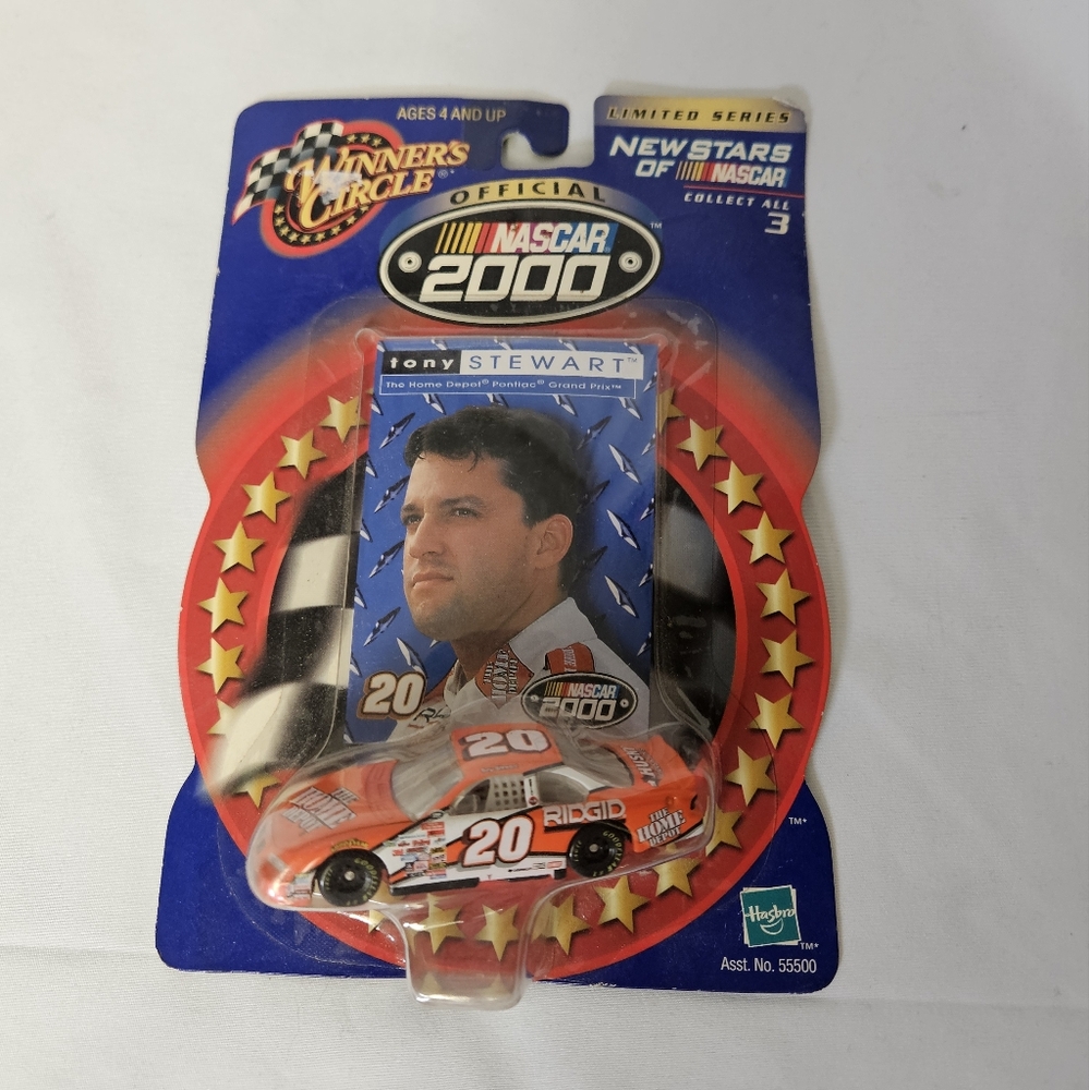 Winners Circle 2000 NASCAR Hot Wheels #20 Tony Stewart Limited Home Depot Husky